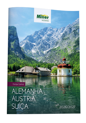 Cover of main catalogue (Portoguese) 2025/2026: Germany, Austria Switzerland
