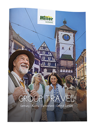 202602-incoming-Gruppe-EN Cover of group travel catalogue 2025/2026: Germany, Austria, Switzerland, Central Europe
